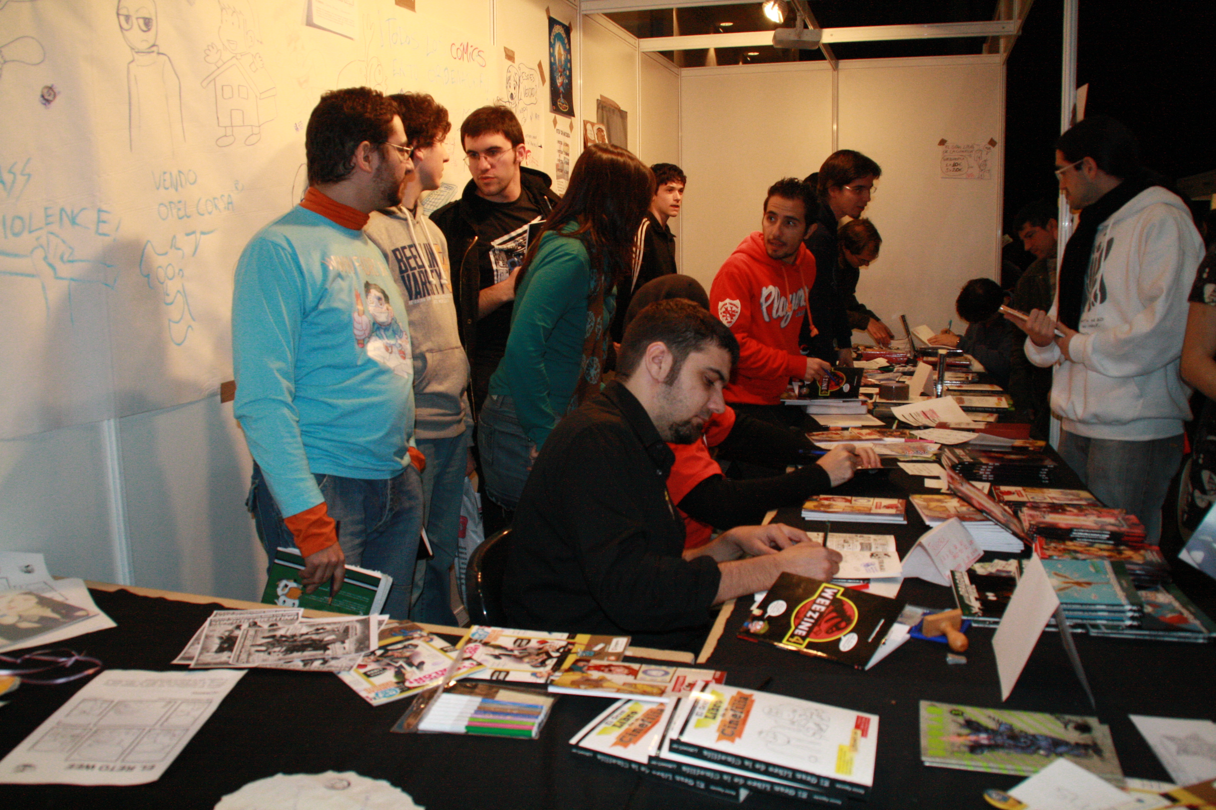 Webcomiqueros en el Salón del Cómic de Zaragoza